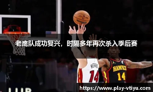 老鹰队成功复兴，时隔多年再次杀入季后赛